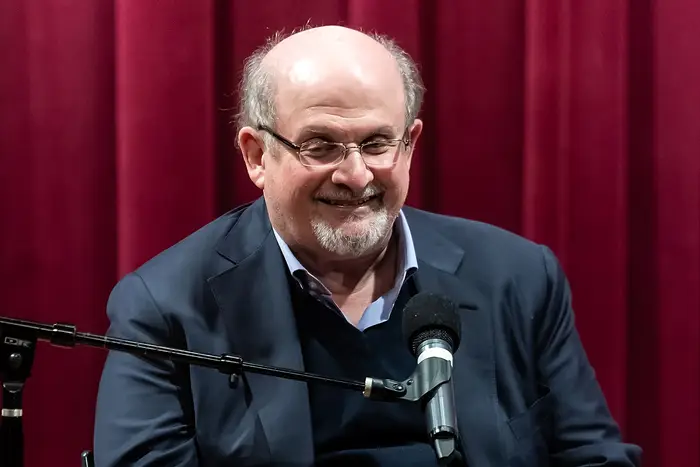 A picture of author Salman Rushdie
